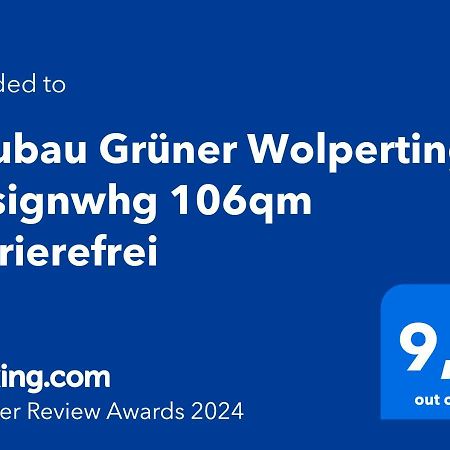 Апартаменты Neubau Gruener Wolpertinger Designwhg 106Qm Barrierefrei Брайтбрунн-ам-Кимзе Экстерьер фото