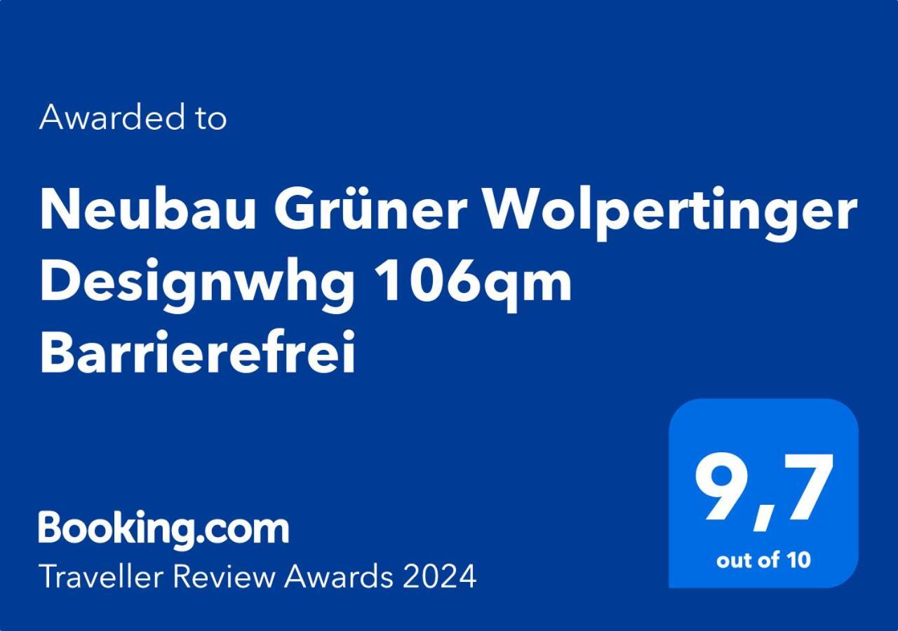 Апартаменты Neubau Gruener Wolpertinger Designwhg 106Qm Barrierefrei Брайтбрунн-ам-Кимзе Экстерьер фото